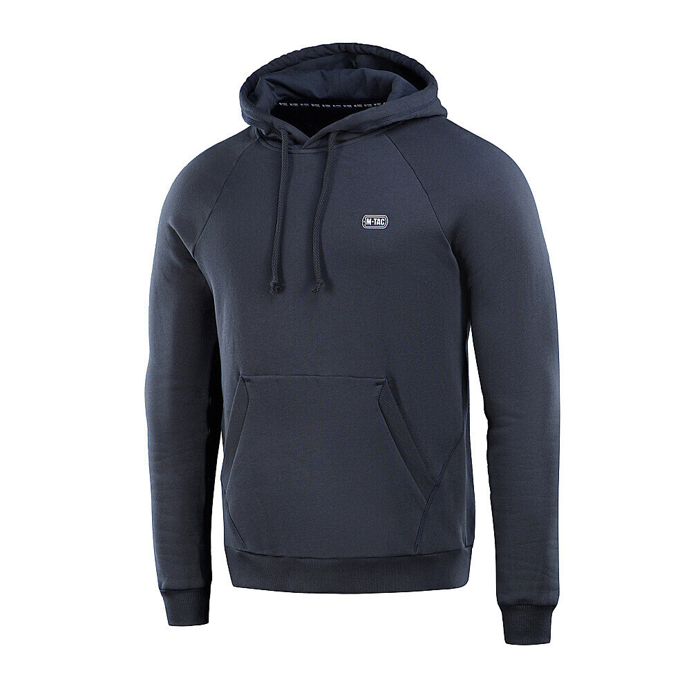 Mikina s kapucí M-Tac Hoodie Cotton Raglan - navy, M