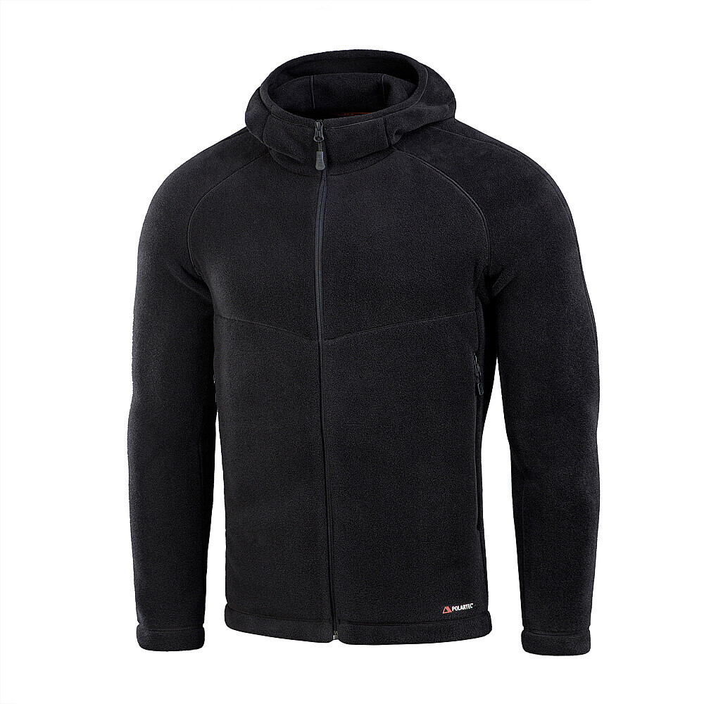 Mikina fleecová M-Tac Sprint Fleece Polartec - černá, XS