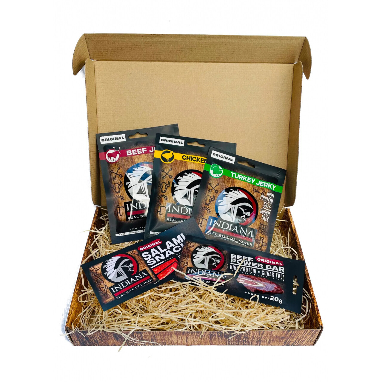 Dárkový set Indiana Jerky 113g - min. trvanlivost do 14.6.2025