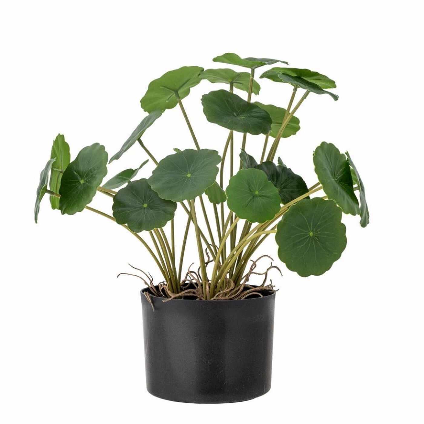 Umělá rostlina v květináči výška 30,5 cm COPPER Bloomingville - zelená