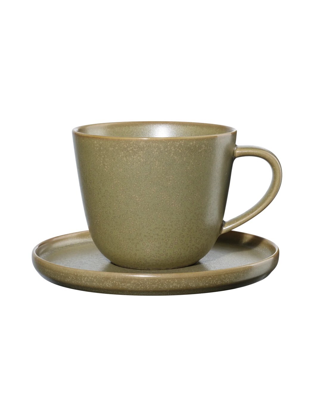 Šálek na kávu s podšálkem 250 ml MISO COPPA ASA Selection - zelený