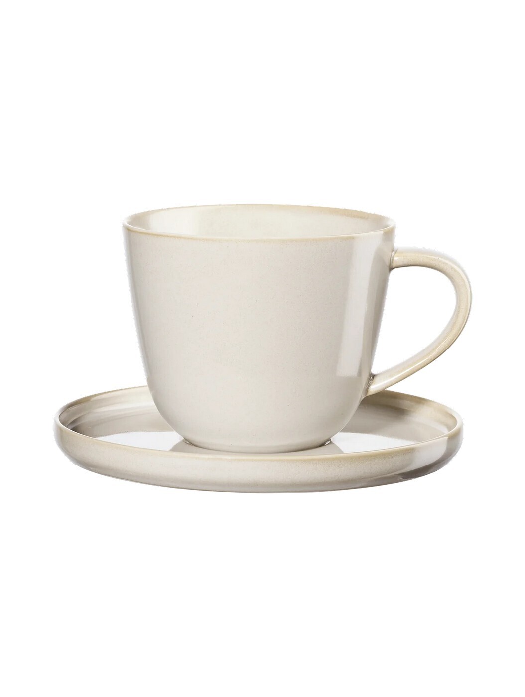 Šálek na kávu s podšálkem 250 ml COPPA TOFU ASA Selection - béžový