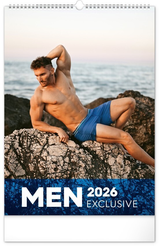Presco group Nástěnný kalendář 2026 - Men Exclusive - PGN-35778-L - Presco group XXX XXX 20