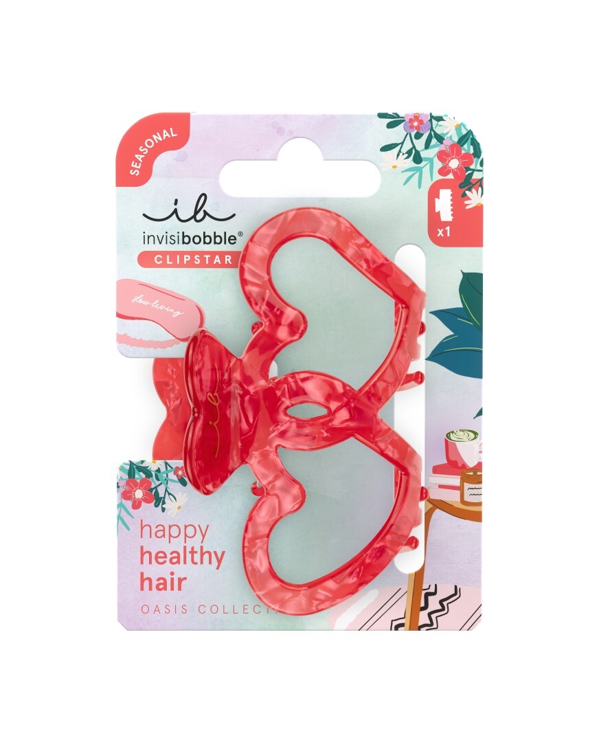 Invisibobble Skřipec do vlasů Clipstar Oasis Lovers Nest M
