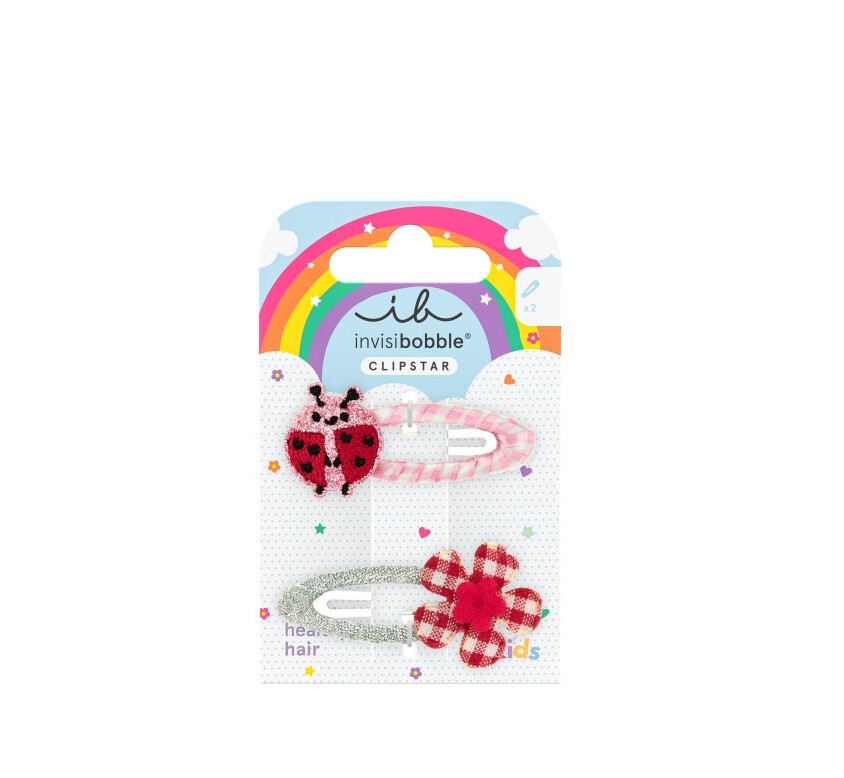 Invisibobble Sponka do vlasů Snap Clip Kids Happy Ladybird 2 ks