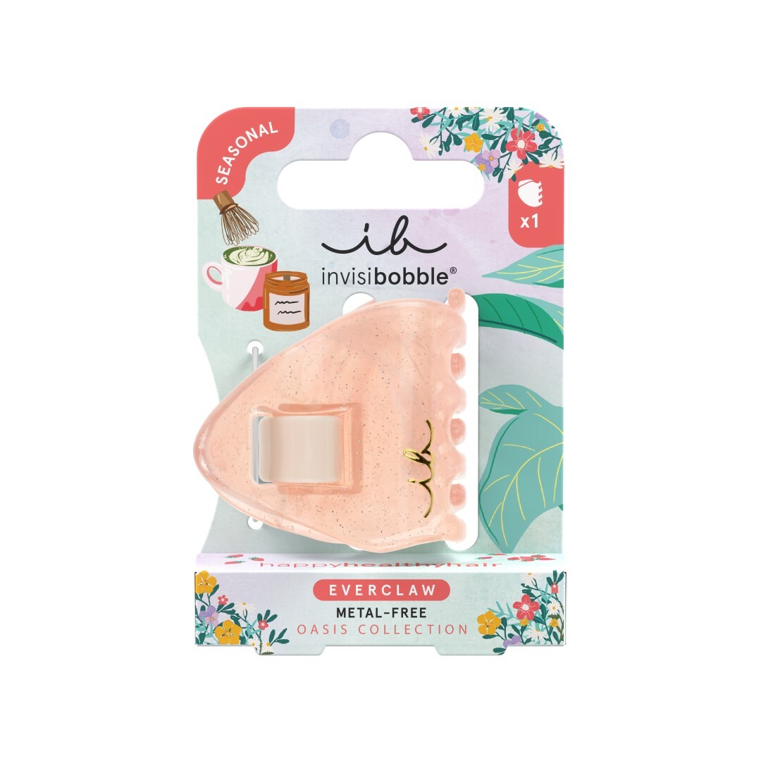 Invisibobble Skřipec do vlasů Everclaw Oasis Coral Crush S