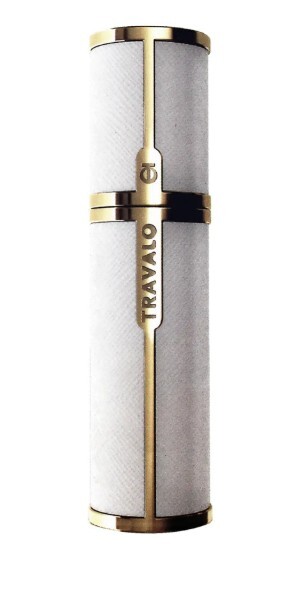 Travalo Milano - plnitelný flakon 5 ml (bílá a zlatá)