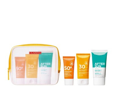 Clarins Dárková sada Travel Sets Sun Care Set