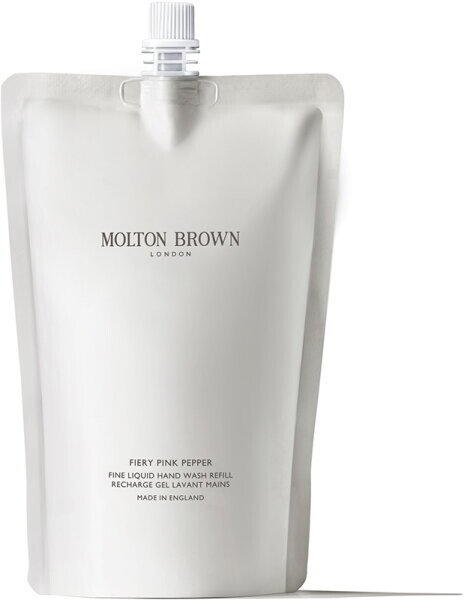 Molton Brown Náhradní náplň pro tekuté mýdlo na ruce Fiery Pink Pepper (Fine Liquid Hand Wash Refill) 400 ml