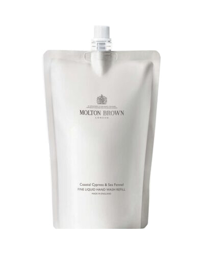 Molton Brown Tekuté mýdlo na ruce Coastal Cypress & Sea Fennel (Fine Liquid Hand Wash Refill) 400 ml