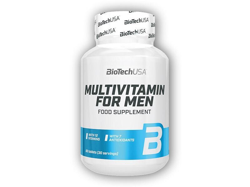 BioTech USA Multivitamin For Men 60 kapslí