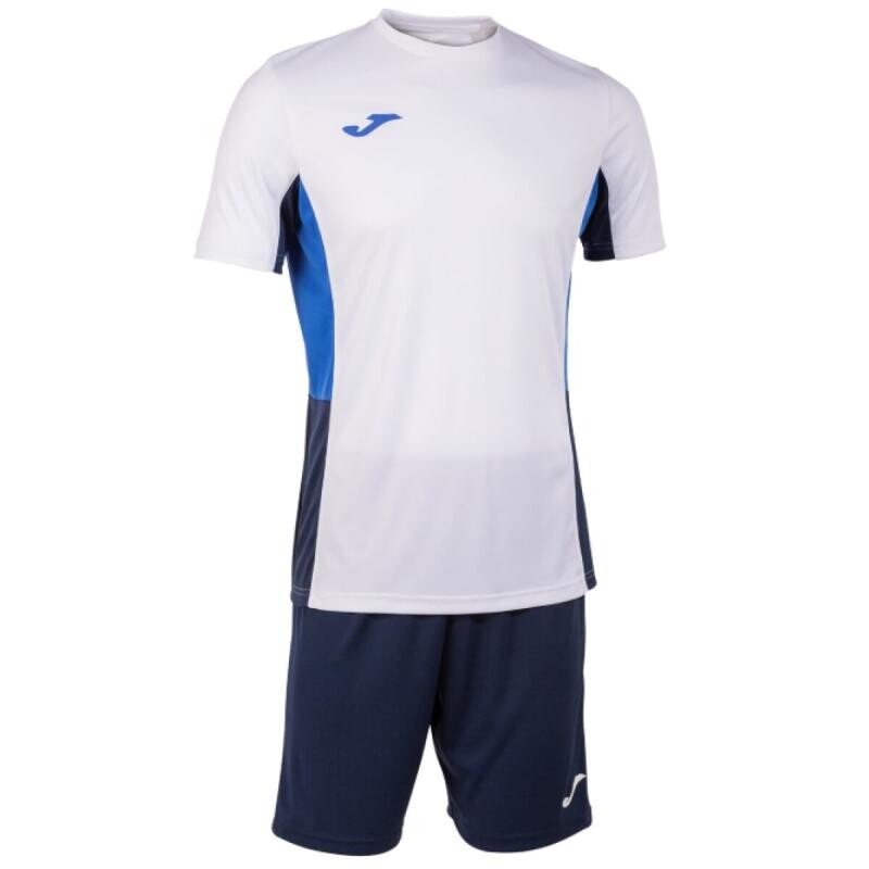 Joma Danubio II pánské triko a šortky bílá-navy
