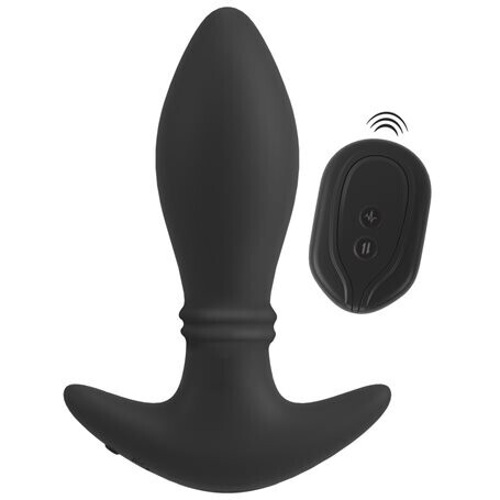 Anální kolík ANOS RC Moving Rings Butt Plug Anos