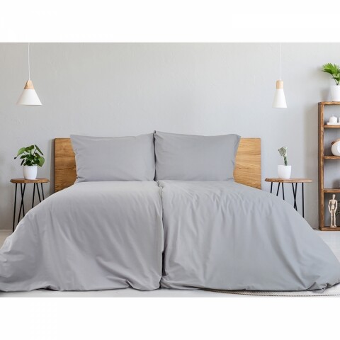 Povlečení TOP HOTEL 140x200/70x90 světle šedé B10220003 Idea