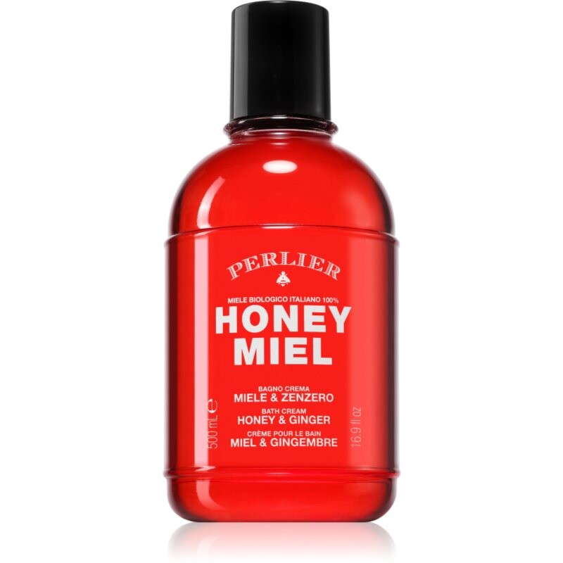 Perlier Honey Miel krémový sprchový gel a gel do koupele 500 ml