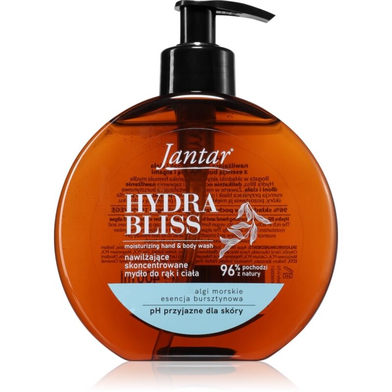 Farmona Jantar Hydra Bliss čisticí gel na ruce na tělo 400 ml