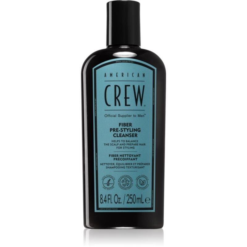 American Crew Fiber Shampoo regenerační šampon pro jemné a zplihlé vlasy pro muže 250 ml