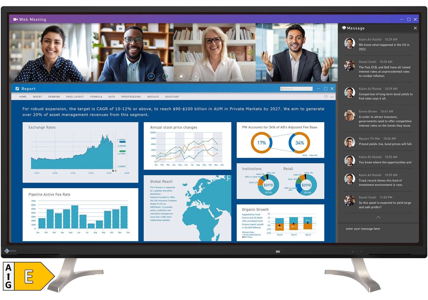 Eizo FlexScan EV4340X černý EV4340X-BK