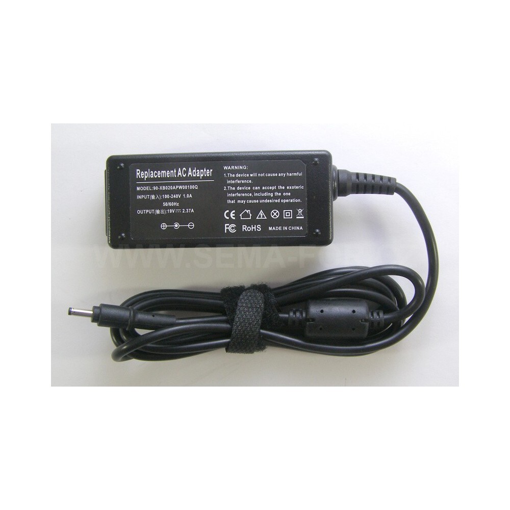 adaptér pro notebooky Acer, Asus, Samsung 45W - 19V/2,37A - 3,0x1,0mm použitý