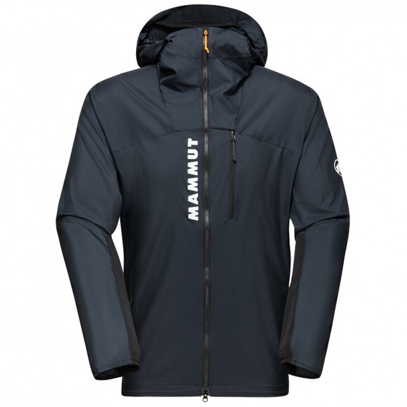 Mammut Pánská turistická bunda Aenergy WB s kapucí Černá