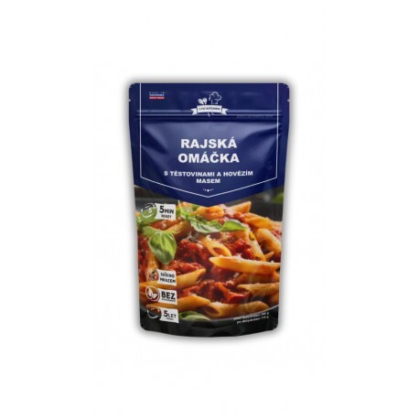 FDC Lyo Rajská omáčka s těstovinami a hovězím masem 110 g - mrazem sušené jídlo 1 porce
