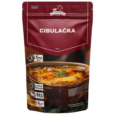 FDC Lyo Cibulačka 34 g - mrazem sušené jídlo (polévka) na cesty 1 porce