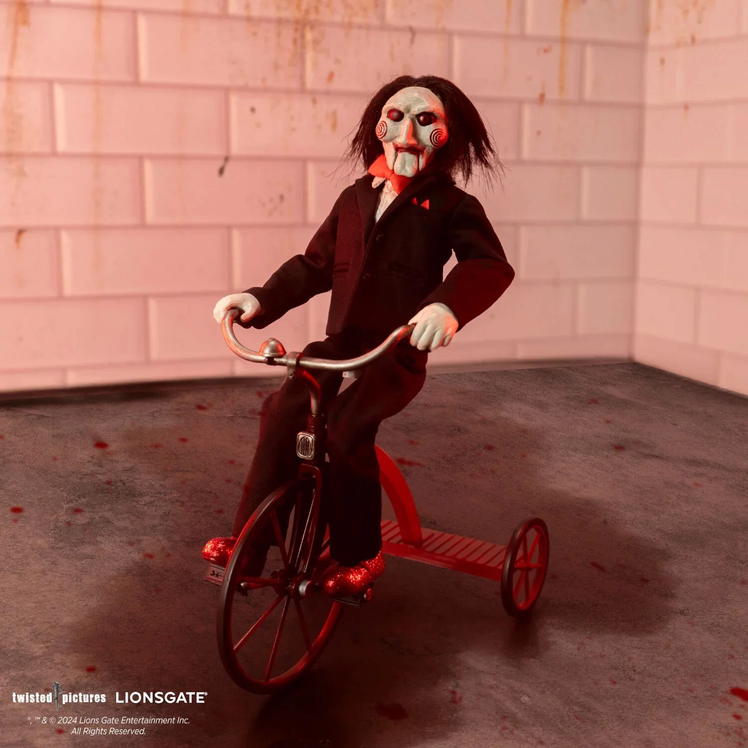Trick or Treat Studios | Saw - sběratelská figurka 1/6 Billy the Puppet with Tricycle 18 cm