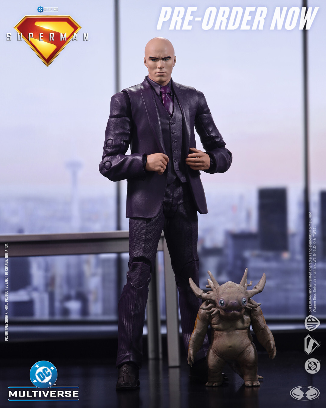 McFarlane | Superman (2025) - sběratelská figurka Lex Luthor with Baby Kaiju (Deluxe Theatrical Edition) (DC Multiverse) 18 cm