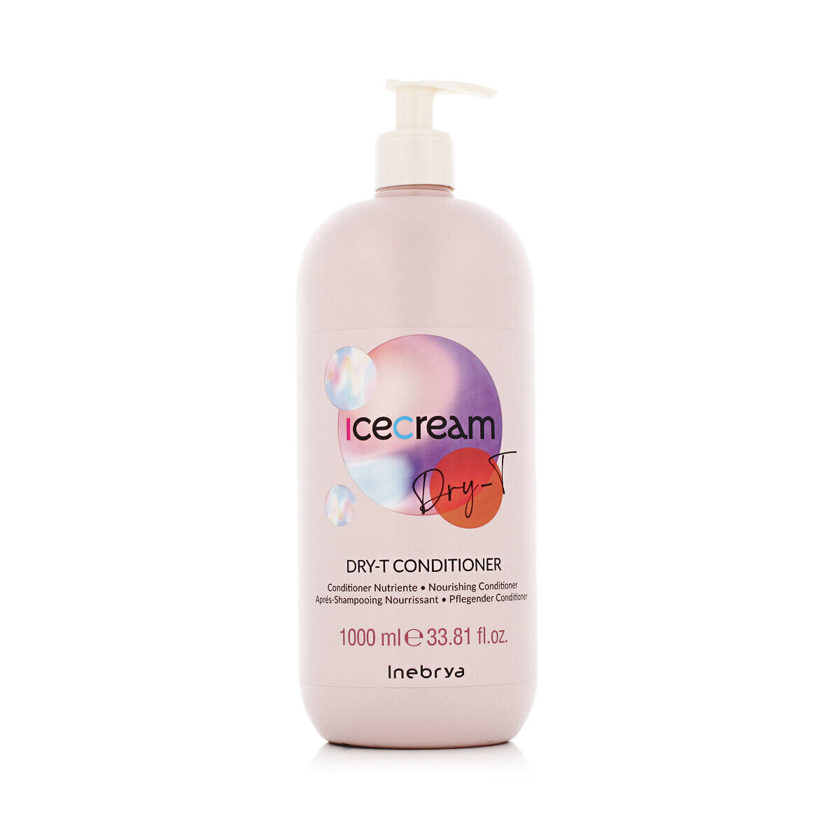 Inebrya Ice Cream Dry-T Conditioner hydratační kondicionér pro poškozené vlasy 1000 ml unisex