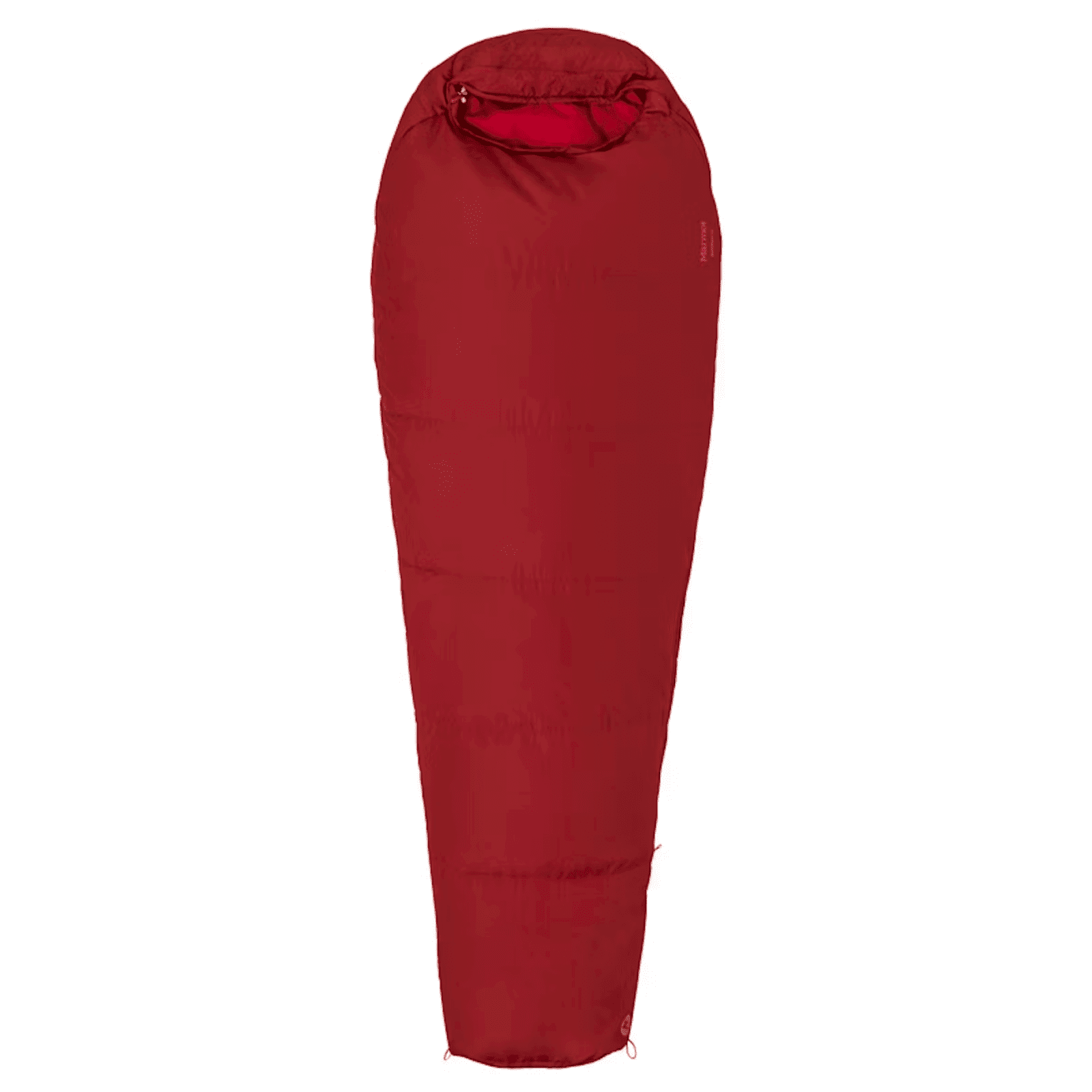 Spacák Marmot Nanowave 45 Long Zip: Levý / Barva: červená