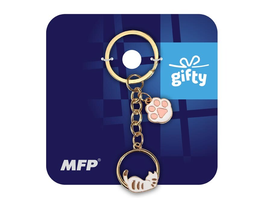 MFP 1042763 Gifty - Klíčenka Charm - tlapka