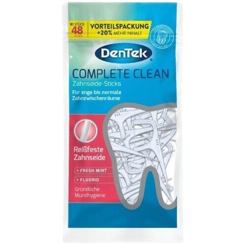 DenTek dentální nit s párátkem 48ks