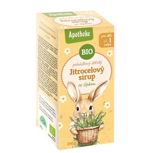 Apotheke Pohádkový Jitrocelový sirup BIO 250g