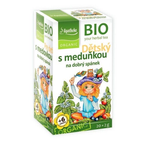 Apotheke BIO Dětský Meduňkový čaj 20x2g