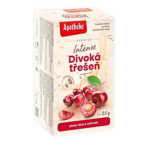 Apotheke Premier Intense Divoká třešeň čaj 20x2.5g