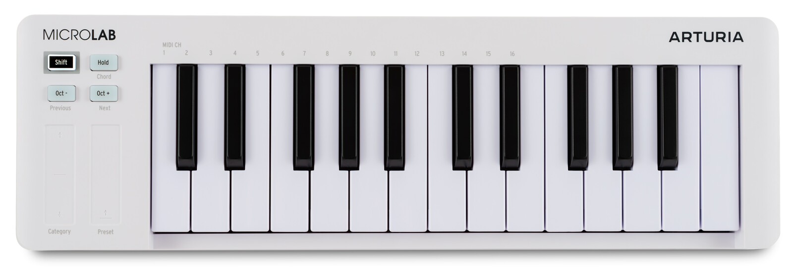Arturia MicroLab mk3 White
