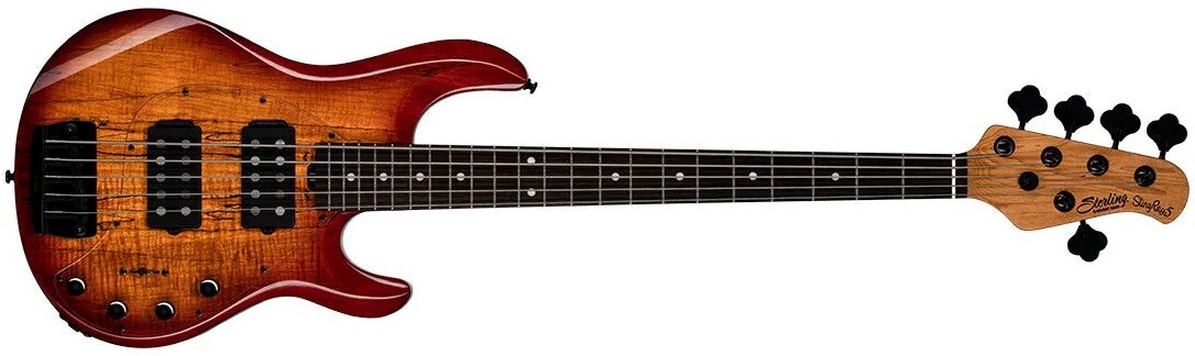 Sterling by Music Man StingRay 5 HH Charcoal Frost