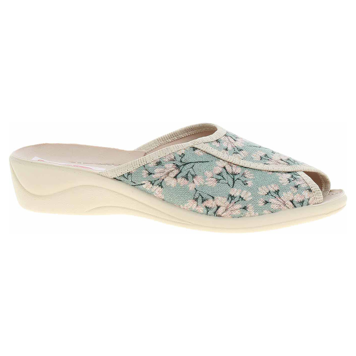 Ecco Dámské domácí pantofle Rogallo 29541 modrá 23500767