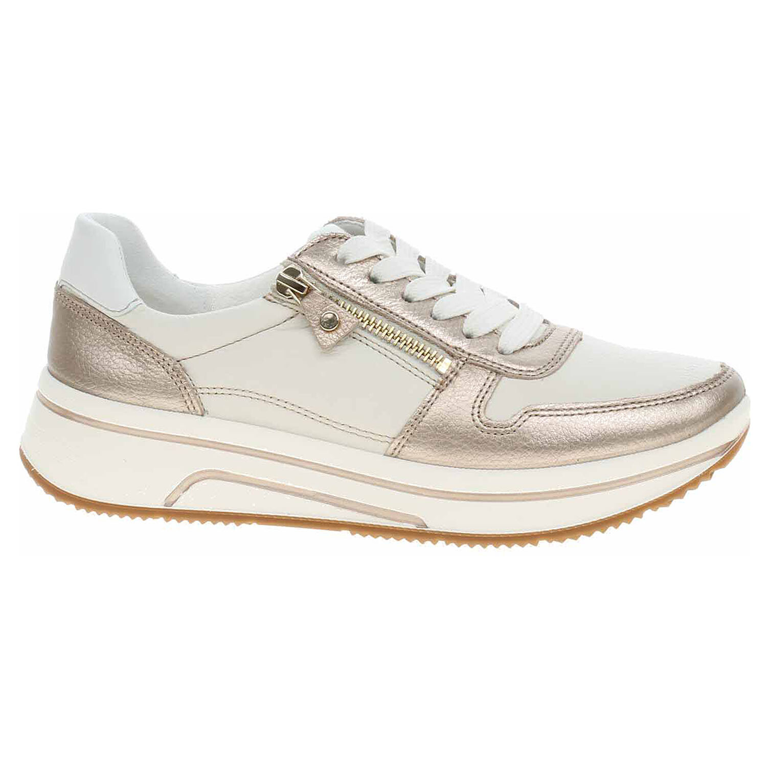 Ecco Dámské polobotky Ara 12-27540-07 sand-cream-weiss 23101176
