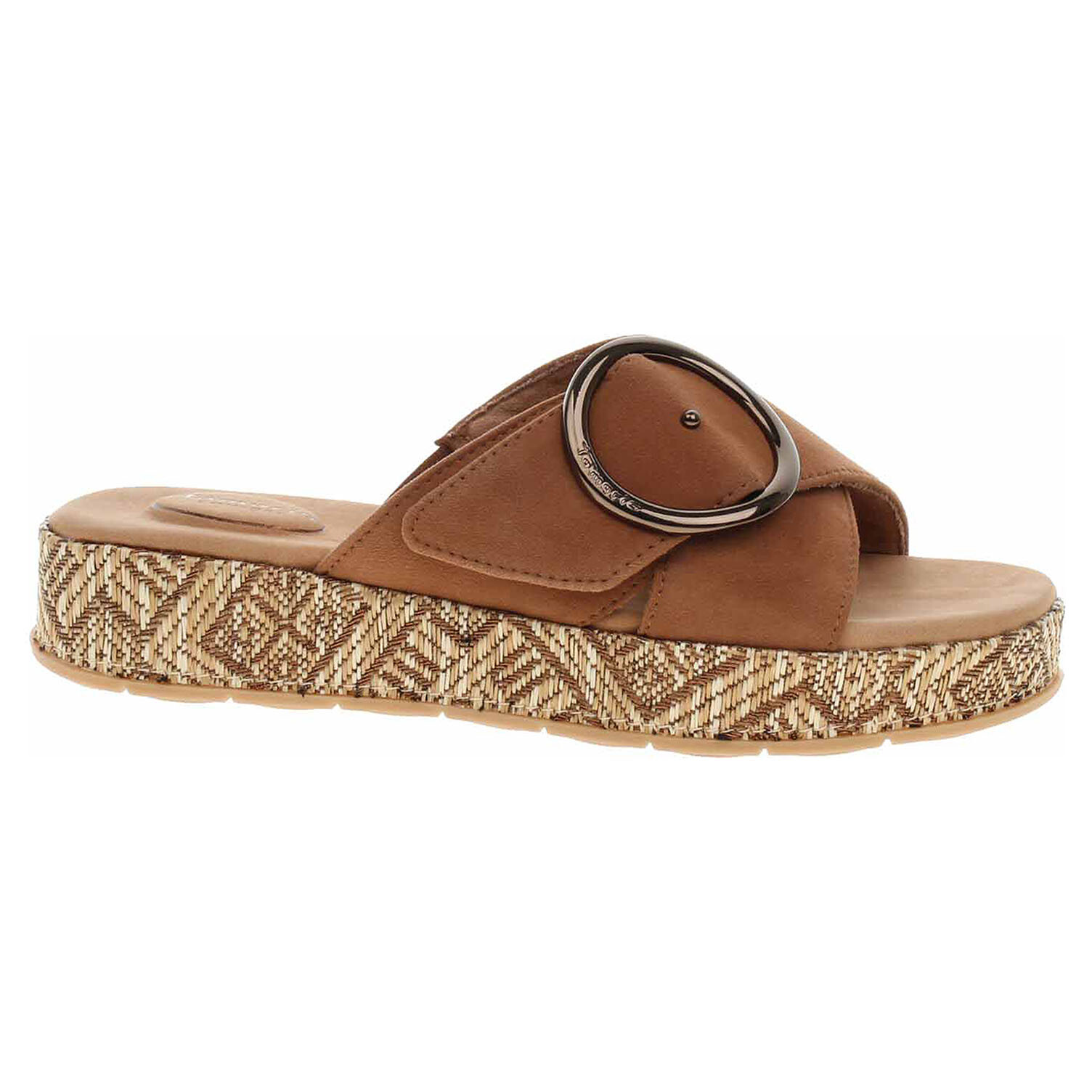 Ecco Tamaris dámské pantofe 8-87207-44 cognac 23601318