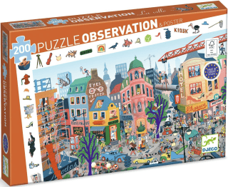 Vyhledávací puzzle Město 200 dílků