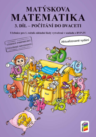 Matýskova matematika, 3. díl - počítání do 20 bez přechodu přes 10 (1A-37)