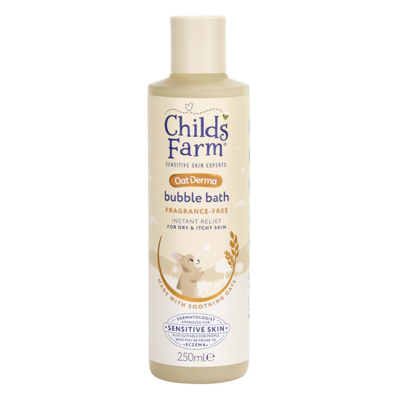 CHILDS FARM OatDerma bublinková koupel bez parfemace 250 ml