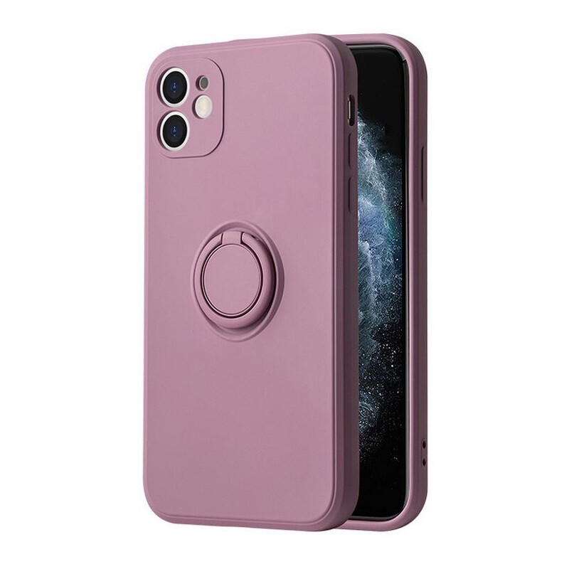 Pouzdro silikon Xiaomi Redmi Note 14 4G Global 164,84mm Vennus Ring fialové