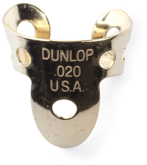 Dunlop Brass fingerpicks 020 in, 20ks