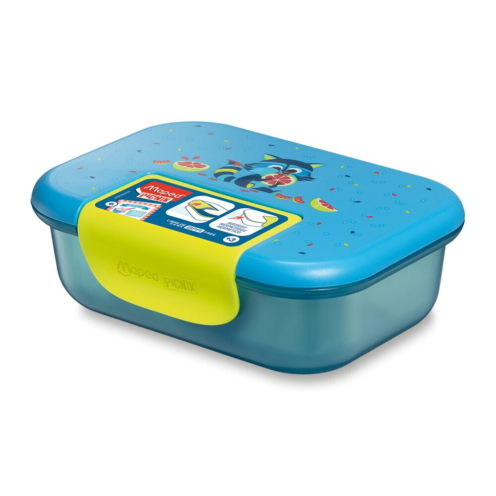 Svačinový box MAPED Miniz Ecozen Raccoon, 900 ml