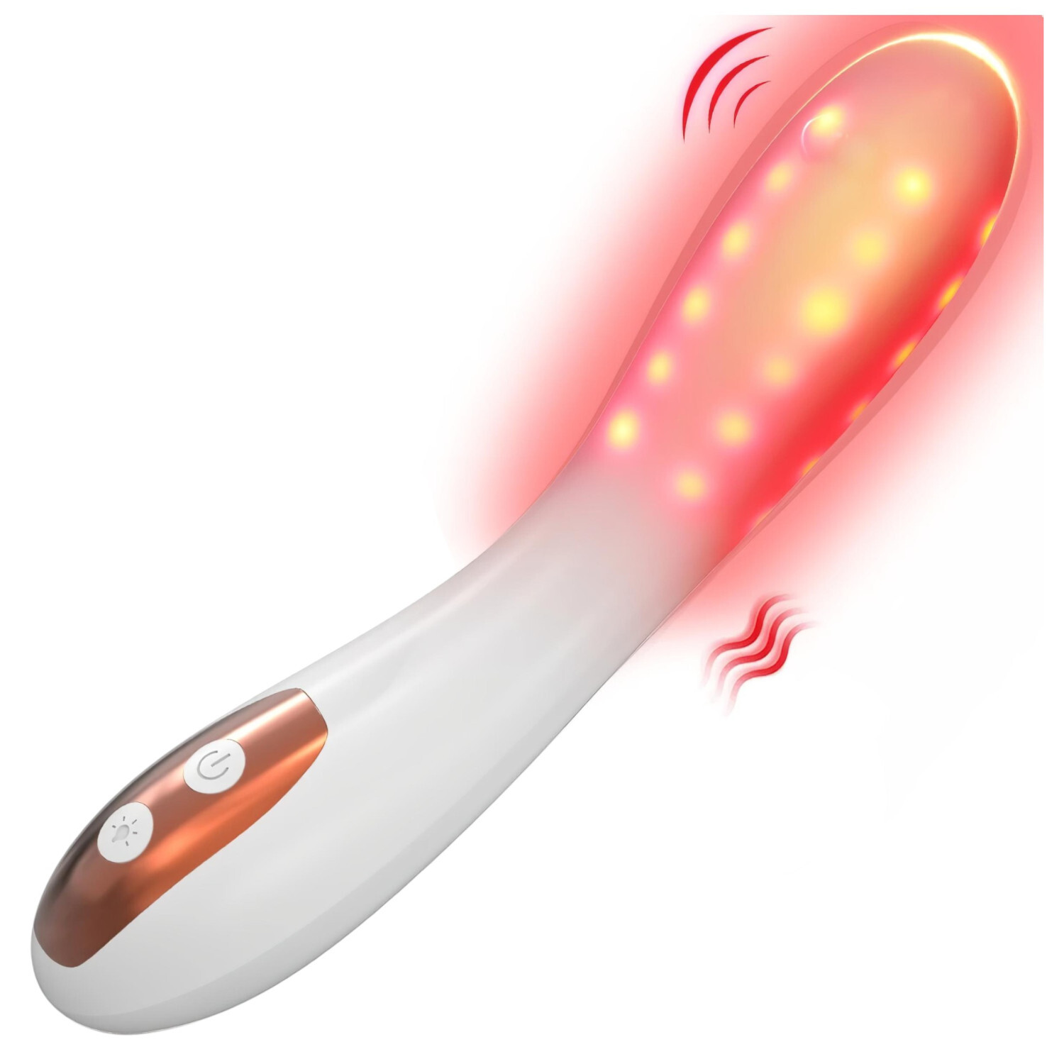 IntiGlow - LED G-bod stimulátor pro omlazení pochvy (bílý)