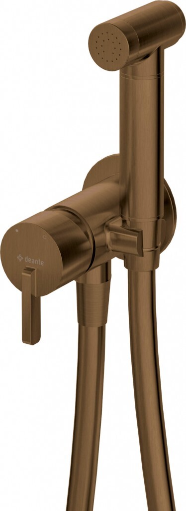 DEANTE Silia kartáčový bronz bidetová baterie s bidetovou sprškou BQS_C34M