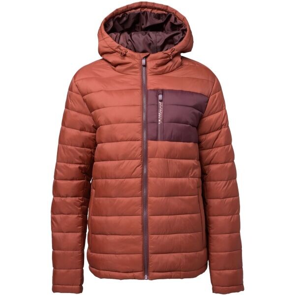 Willard KENARD Pánská prošívaná bunda, hnědá, velikost