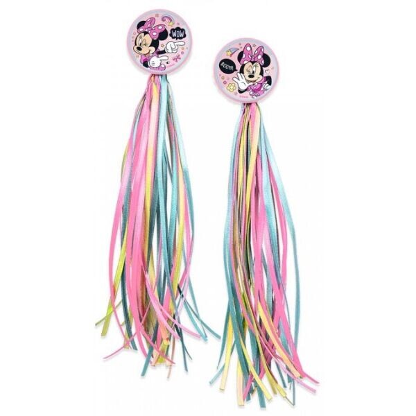 Disney MINNIE Stuhy na řídítka, růžová, velikost